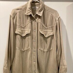 Isabel Marant Taniami shirt in beige